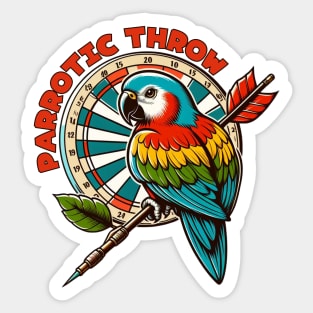 Darts parrot Sticker